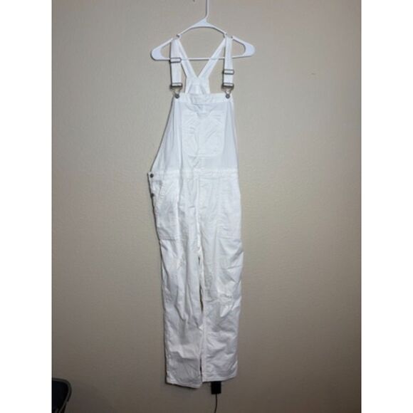 Gap womens white overalls size XL - Picture 1 of 12